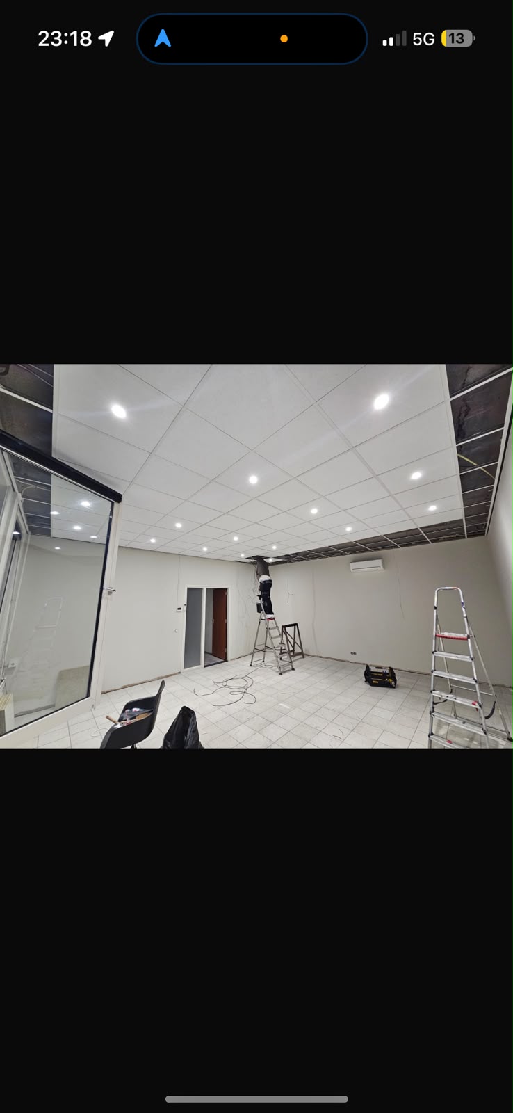 Binnen- en buitenverlichting installatie
